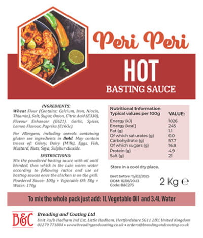 Peri Peri - Breading & Coating